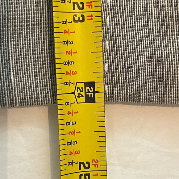 Spanner Gray Linen Blend Coastal Grandma CottageCore Jacket NWT Size 8 - Picture 10 of 10